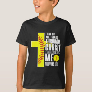 Camiseta Posso fazer todas as coisas por meio de Cristo Sof