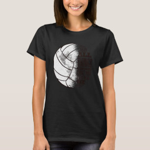 Camiseta Posso Fazer Tudo Engraçado Design de Voleibol Voll
