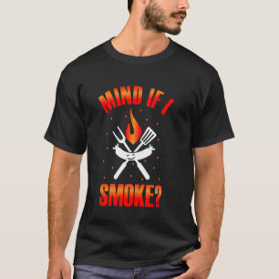 Camiseta Posso fumar Churrasco Churrasco Grelhar Chef Grelh