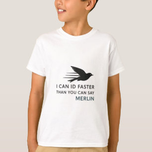 Camiseta Posso Identificar Mais Rápido Do Que Pode Dizer Me