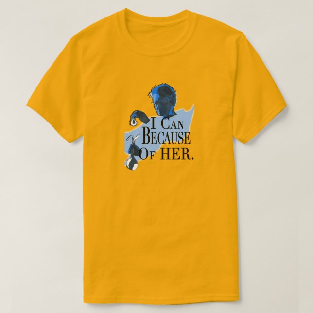Camiseta Posso Marie Curie (Frente do Design)