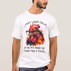 Camiseta Posso parecer calma