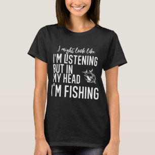 Camiseta Posso Parecer Estar Ouvindo Você Mas Na Minha C