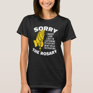Camiseta Posso parecer que estou a ouvir-te católico