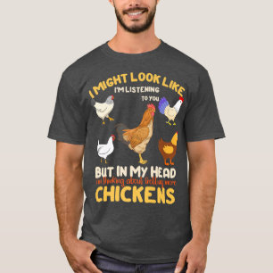 Camiseta Posso parecer que estou a ouvir-te, mas no meu H