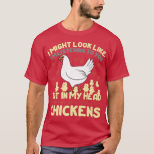 Camiseta Posso parecer que estou a ouvir-te, mas no meu H