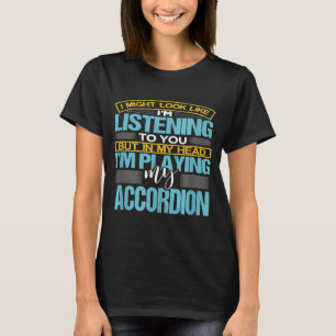 Camiseta Posso Parecer Que Estou Ouvindo O Ar Mexicano.