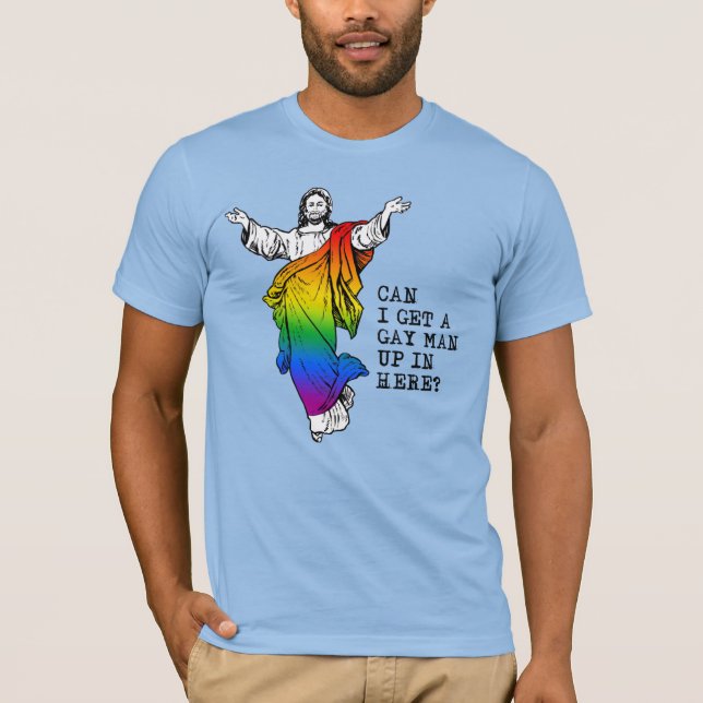 Camiseta  Posso pegar um gay (Frente)