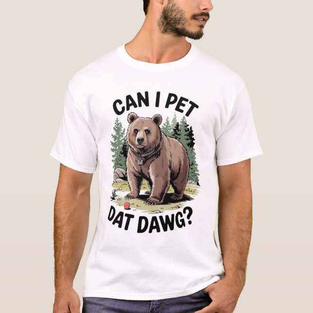 Camiseta Posso Pet Dat Dawg? (Frente)