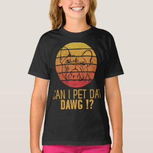 Camiseta Posso Pet Dat Dawg Bulldog Engraçada Dog Dog Dove