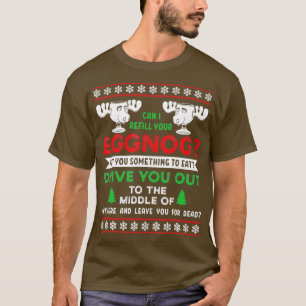 Camiseta Posso Recarregar As Suas Férias De Natal Da Famíli