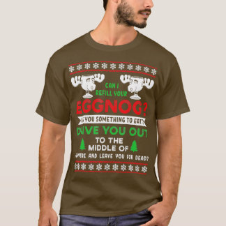 Camiseta Posso Recarregar As Suas Férias De Natal Da Famíli