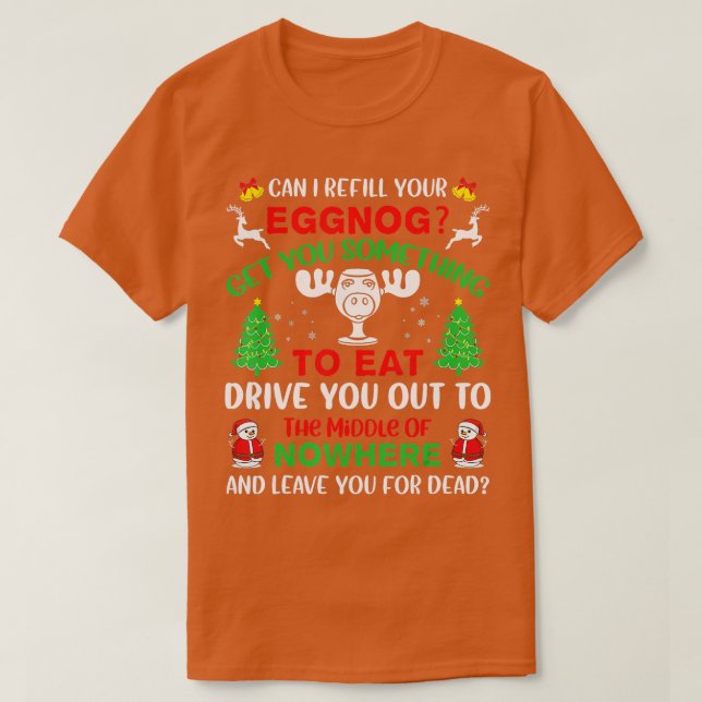 Camiseta Posso Recarregar Sua Citação De Férias De Natal? (Frente do Design)