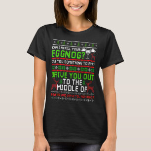 Camiseta Posso Reembolsar Sua Paja Natal Feia?