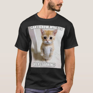 Camiseta Posso saber o que é aprendizagem profunda?