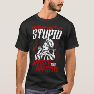 Camiseta Posso Satisfazer Seu Apetite, Festa de Chef