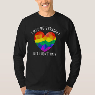 Camiseta Posso Ser Hetero, Mas Não Odeio O Apoio À Gay