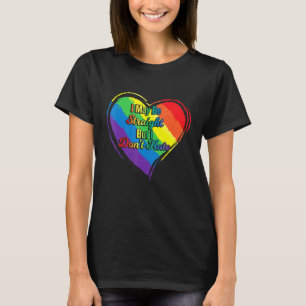 Camiseta Posso Ser Hetero, Mas Não Odeio O Orgulho gay Lgbt