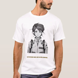 Camiseta Posso ser o copiloto, mas ainda estou voando alto