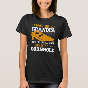 Camiseta Posso ser um avô, mas ainda vou chutar seu traseir