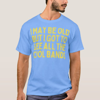 Camiseta Posso Ser Um Velho Dom De Música Engraçado.