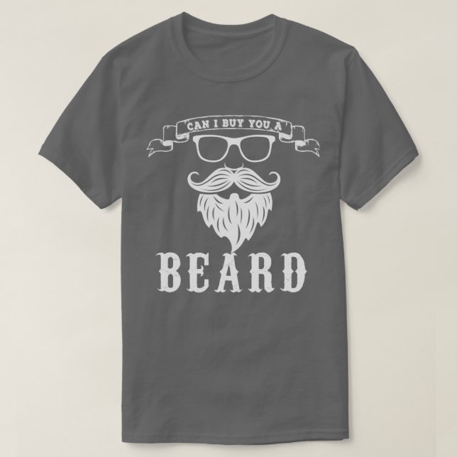 Camiseta Posso Te Comprar Uma Barba? (Frente do Design)