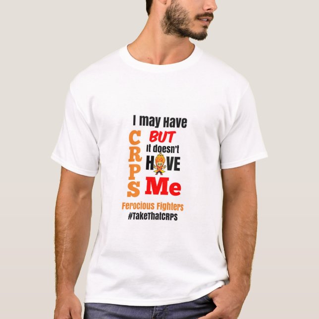 Camiseta Posso ter CRPS (Frente)