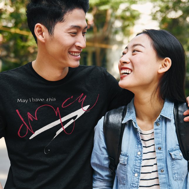 CAMISETA POSSO TER ESSA DANÇA VERMELHA NEGRA (Criador carregado)