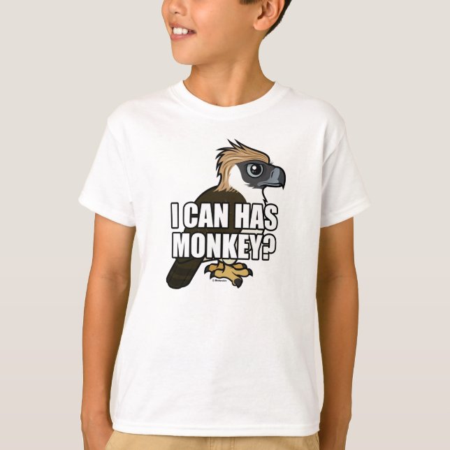 Camiseta Posso Ter Macaco? (Frente)
