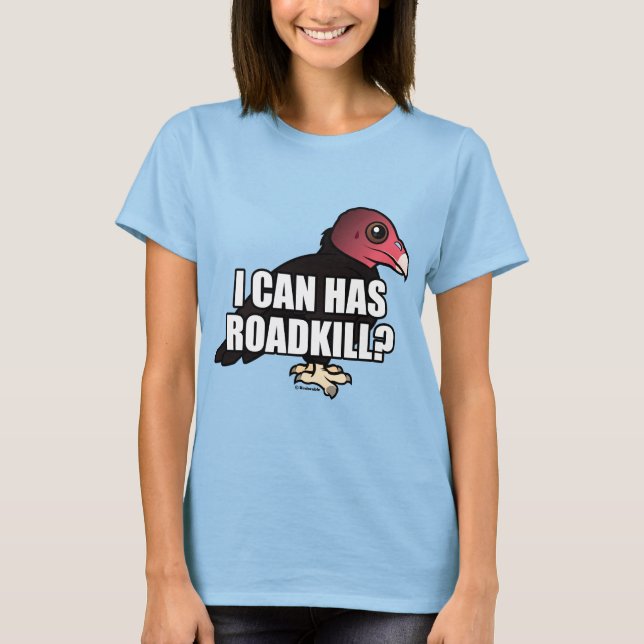Camiseta Posso Ter Roadkill? (Frente)