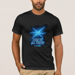 Camiseta Posso Todas as Coisas Conservador Cristão
