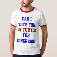 Posso Votar No Meu Congresso De Tartaruga Engraçad