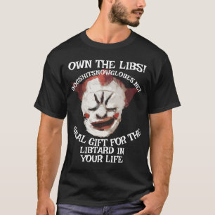 CAMISETA POSSUAM O LIBS DOGSHITSNOWGLOBES DOT NET