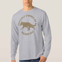 Camiseta Possuído orgulhosa por um cão 48 do salvamento