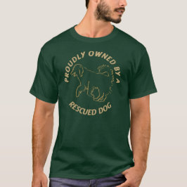Camiseta Possuído orgulhosa por um t-shirt do cão 3 do