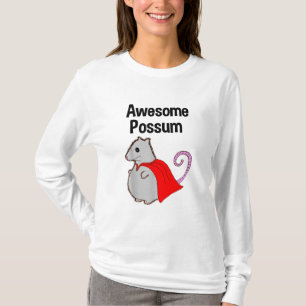 Camiseta Possum Incrível Divertido, Fofo. Amante de Animais
