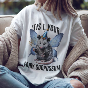 Camiseta Possum Magia Fada Godpossum Divertida