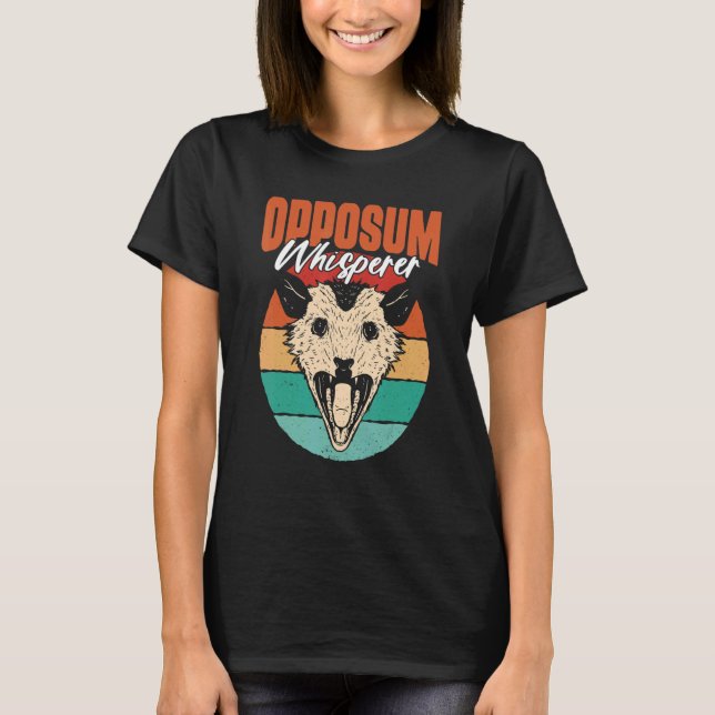Camiseta Possum Whisperer Street Cat Ogambm Animal Phalang (Frente)