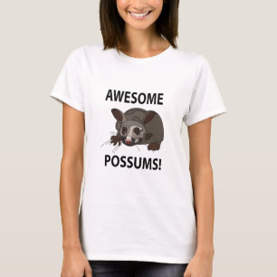 Camiseta Possums Incríveis Possums Engraçados