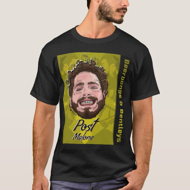 Camiseta Post Malone (Frente)