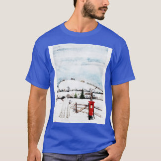 Camiseta Posta de neve aos domingos