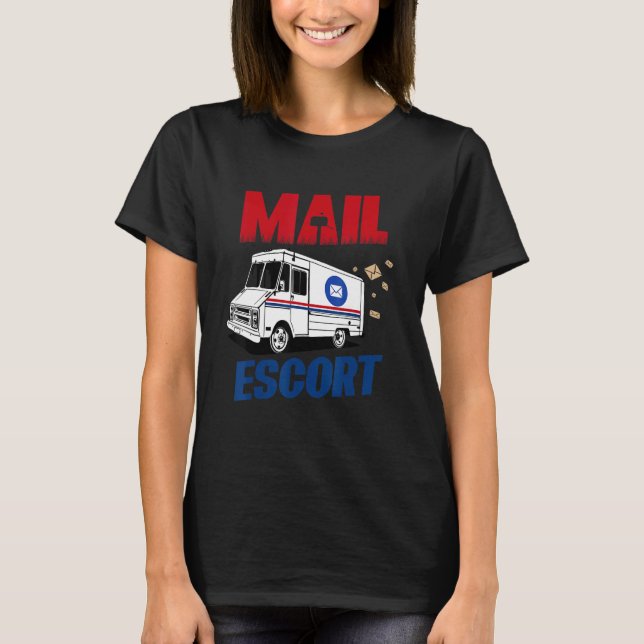 Camiseta Postal Service Mailman EUA Postman (Frente)