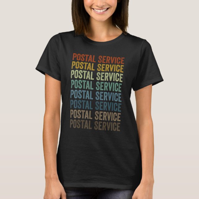Camiseta Postal Service Postal Worker Mailman (Frente)