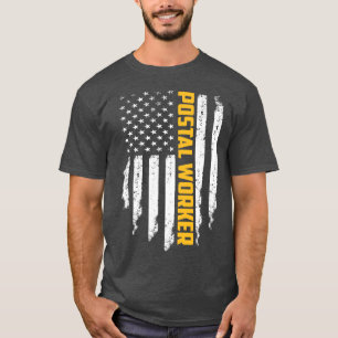 Camiseta Postal Worker Shirt Vintage Postal Worker American