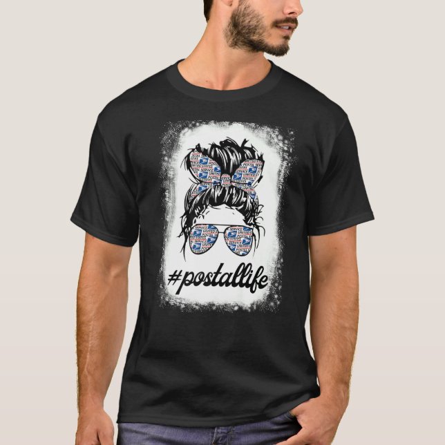 Camiseta Postallife Mail Carrier Postal Worker Mo (Frente)