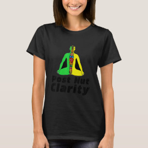 Camiseta Postar a clareza da nudez para os homens