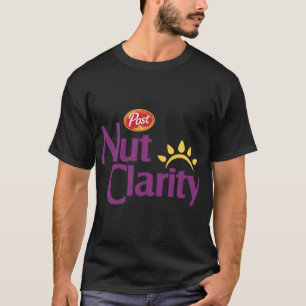 Camiseta Postar Nu Clarity Bran Cereal Logotipo Parody Clas