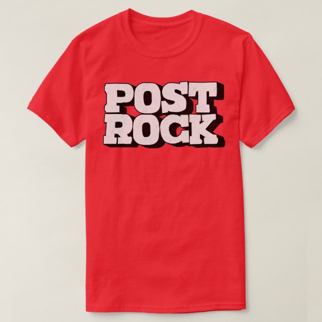 Camiseta Postar Rock (Frente do Design)