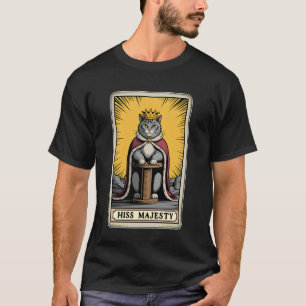 Camiseta Poste de arranhar gato místico Cartão de Tarot de 