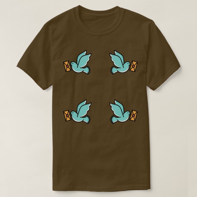 Camiseta Poste Pombo 21 (Frente do Design)